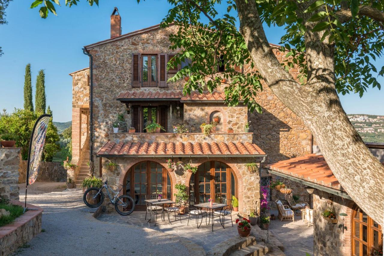 Agriturismo Schiaccia Ghiande Massa Marittima Dış mekan fotoğraf
