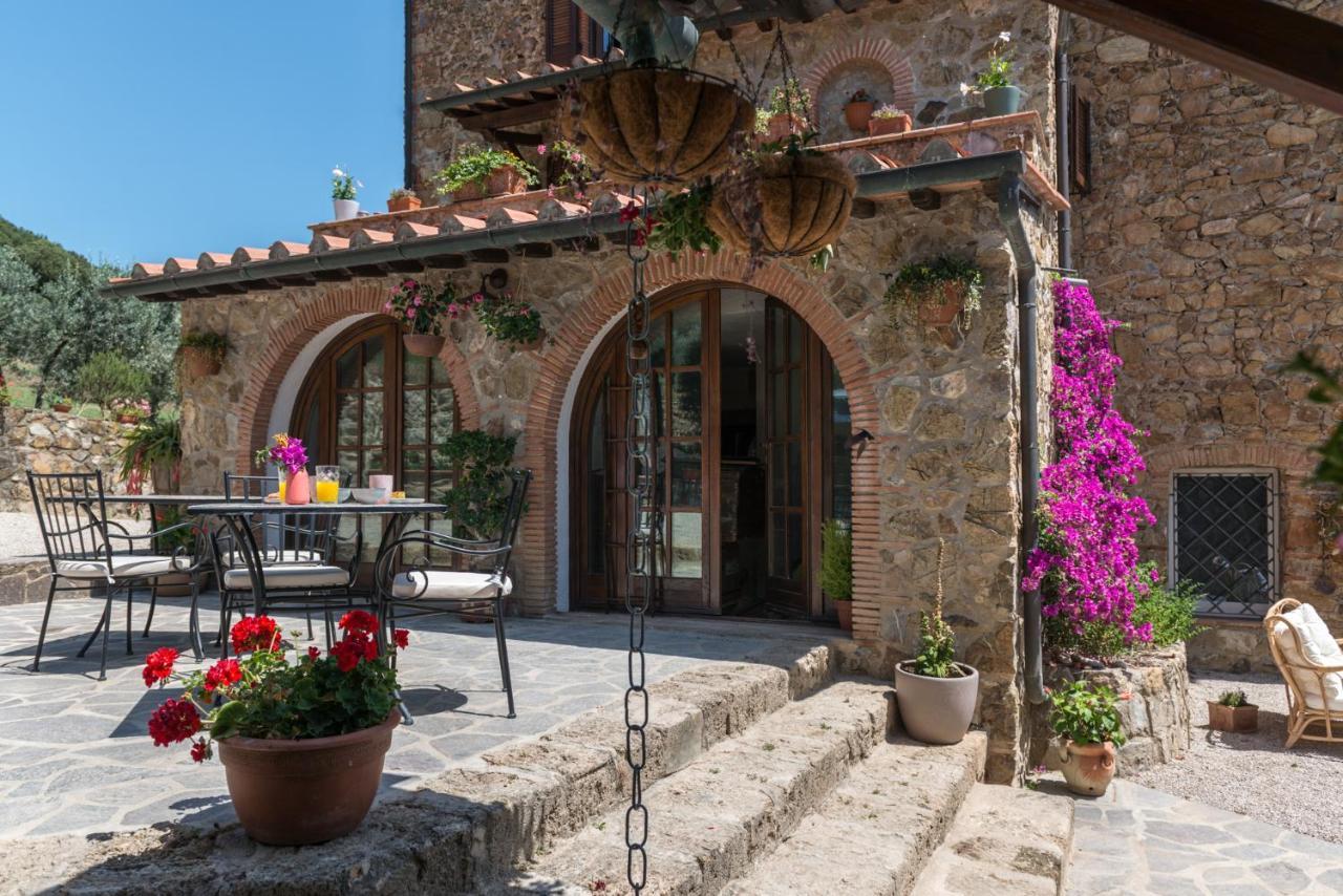 Agriturismo Schiaccia Ghiande Massa Marittima Dış mekan fotoğraf