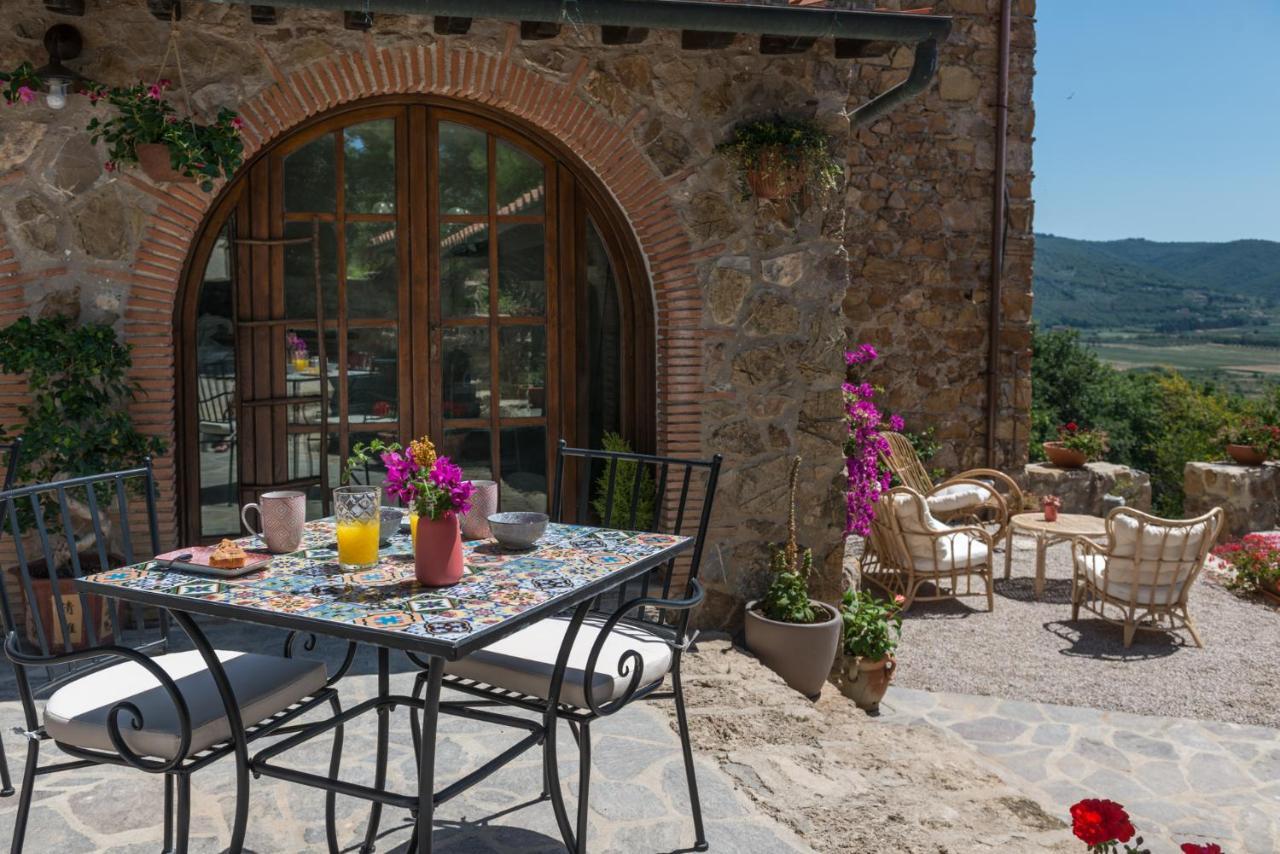Agriturismo Schiaccia Ghiande Massa Marittima Dış mekan fotoğraf