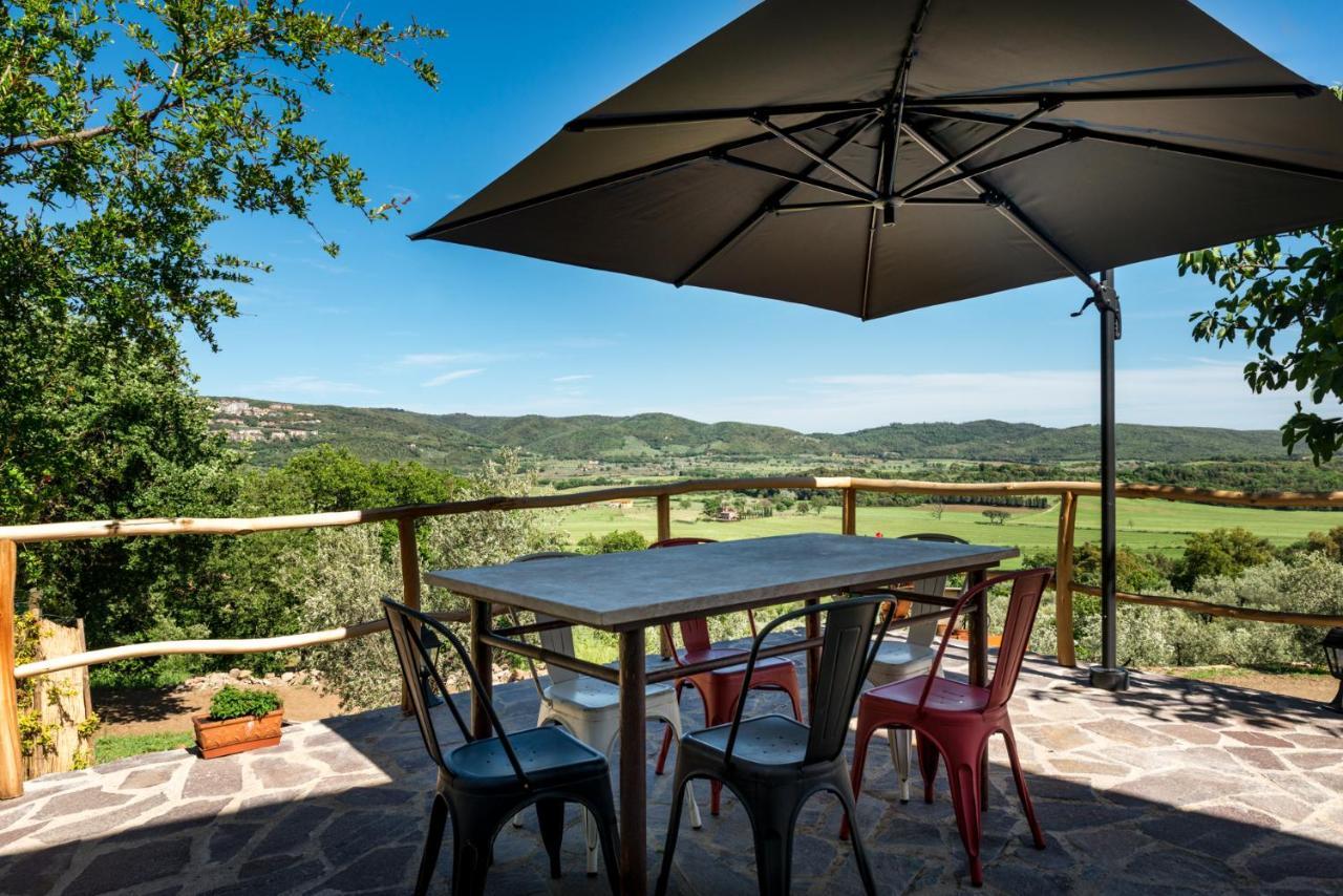 Agriturismo Schiaccia Ghiande Massa Marittima Dış mekan fotoğraf